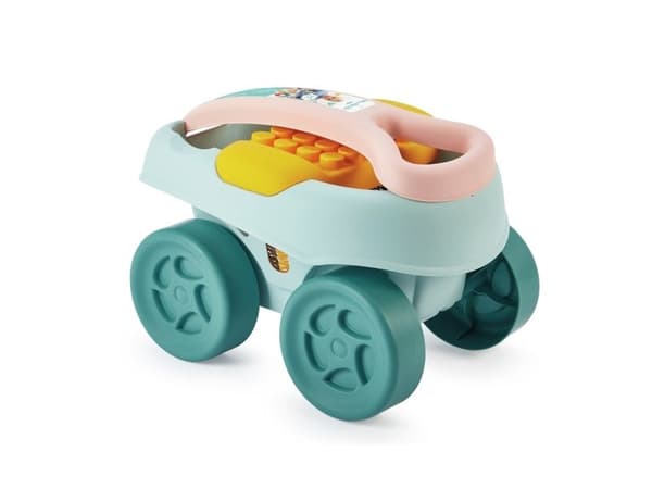 Trolley with 40 building Maxi bricks