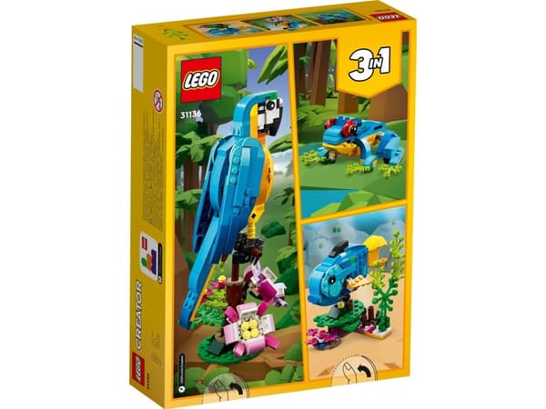 LEGO Creator 31136 Eksotisk papegøye
