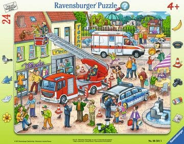 Ravensburger 00.006.581, 24 stykker, Yrker, 4 år