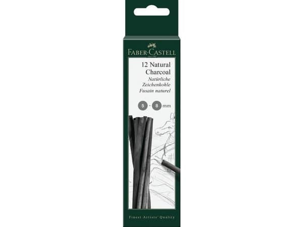 Faber-Castell 129298, Sort, 12 stykker