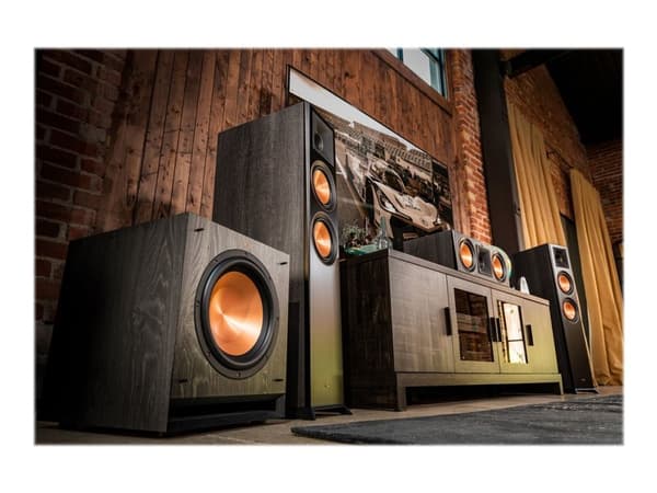 Klipsch Reference Series SPL-100 - Subwoofer - 200 Watt - 10" - ebenholst
