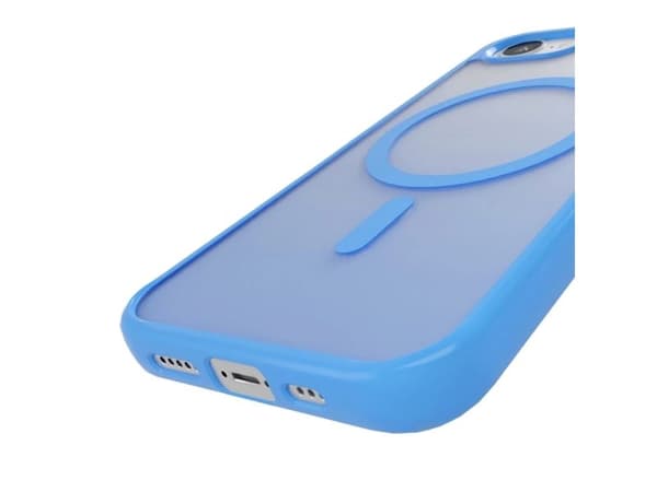 Puro Gradient MagSafe silikon-skal för iPhone 16e/17e - Blå