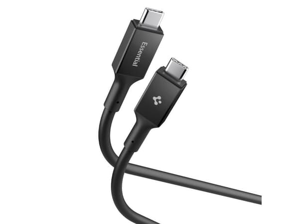 Spigen EB10020CC USB-C-kabel 100W 200cm - svart