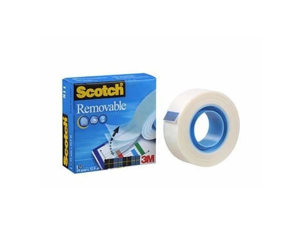 Scotch 8111933, 33 m, Polypropylen, 19 mm, Boks