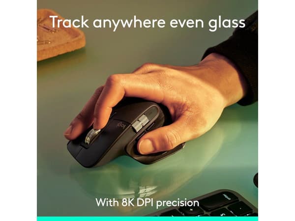 Logitech Master Series MX Master 3S - Mus - trådlös - Bluetooth (ingen dongel)