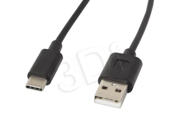 Lanberg CA-USBO-10CC-0018-BK USB cable 1.8 m 2.0 USB A USB C Black