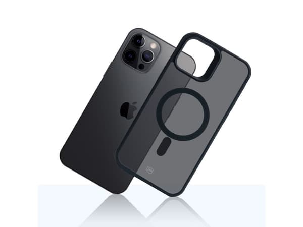 3MK MagCase mobilskydd Smoke för Apple iPhone 12 Pro Max