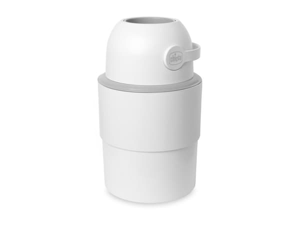 CHICCO-122520-TELESCOPIC DIAPER BASKET WHITE