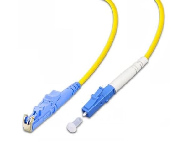 Lightwin LSP-09 E2-LC 5.0 fiberkabel 5 m E-2000 OS2 blå/gul (LSP-09 E2-LC 5.0)