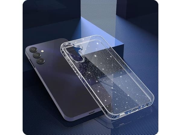 Tech-Protect Galaxy A56 Flexair glitter mobilskal