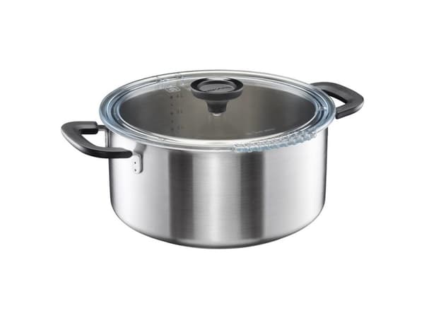 FISKARS kjele 5L rustfritt stål med lokk Functional Form