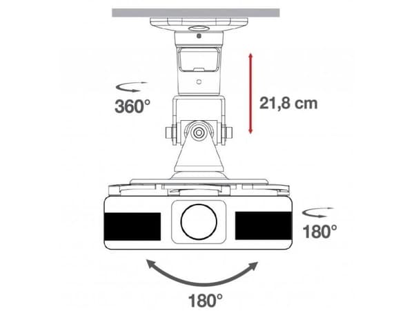 Projektorfäste Techly 022397
