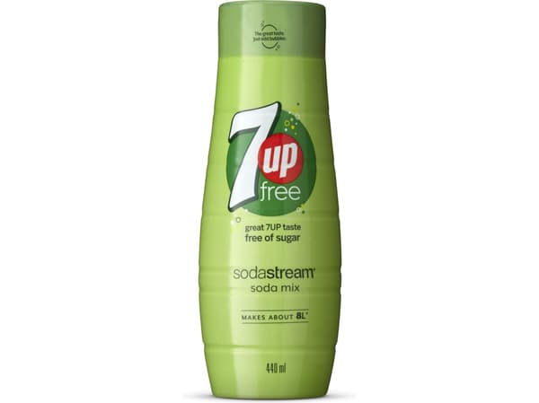 SodaStream-sirap 7 Up, gratis 440 ml