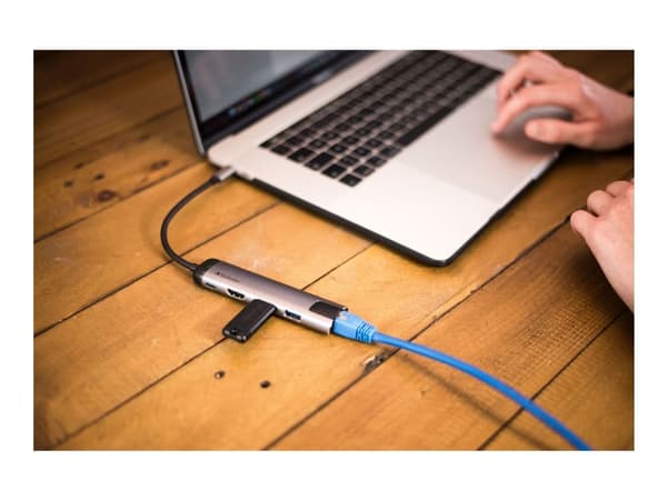 Verbatim - Dockningsstation - USB-C - HDMI - 1GbE