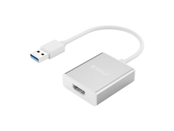 Orico USB-adapter till HDMI UTH USB-A 3.0 silver