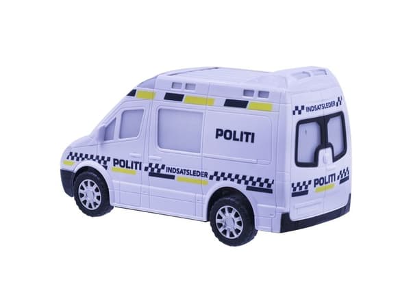 Politibil bump n' go m/lys og lyd