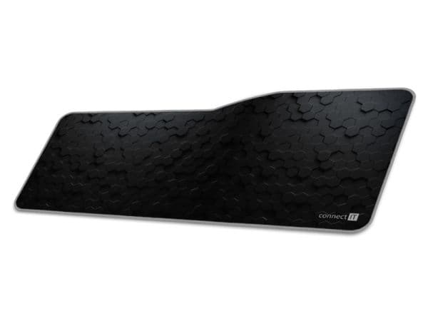 Connect IT CMP-2000-XL, Sort, Bilde, Stoff, Gummi, Antiskliunderlag, Musematte til gaming