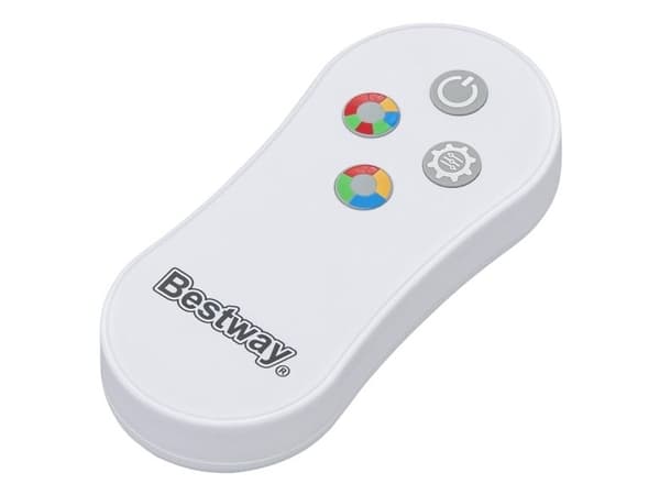 Bestway 58943, Klordispenser, Turkis, Hvit, ABS, Polypropylen (PP), Rustfritt stål, IP68, LED, Variabel