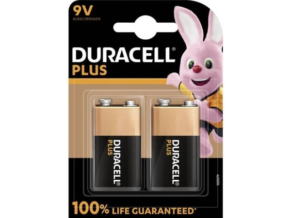 Duracell Plus - Batteri 2 x - alkaliskt