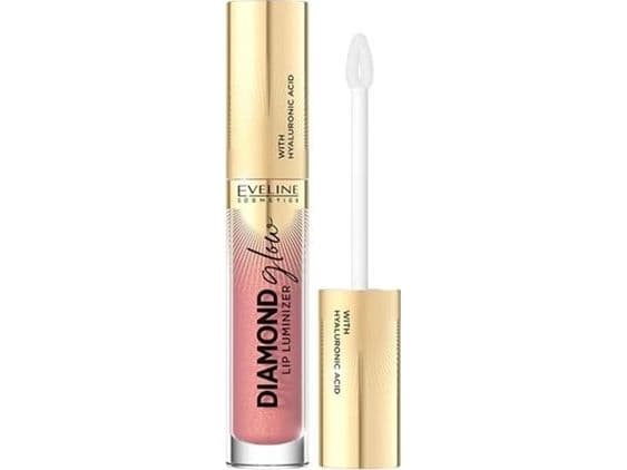Eveline Diamond Glow Lip Luminizer Lip Gloss 04 Raspberry Sorbet 4.5ml