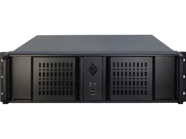 Inter-Tech IPC 3U-3098-S - Rack-monterbar 3U - ATX - ingen strømforsyning (ATX) - USB