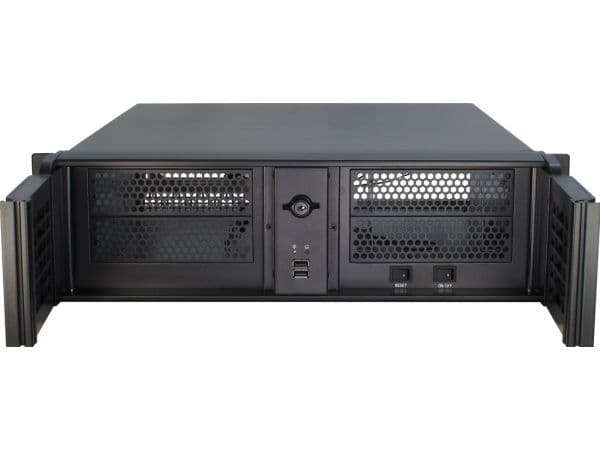 Inter-Tech IPC 3U-3098-S - Rack-monterbar 3U - ATX - ingen strømforsyning (ATX) - USB
