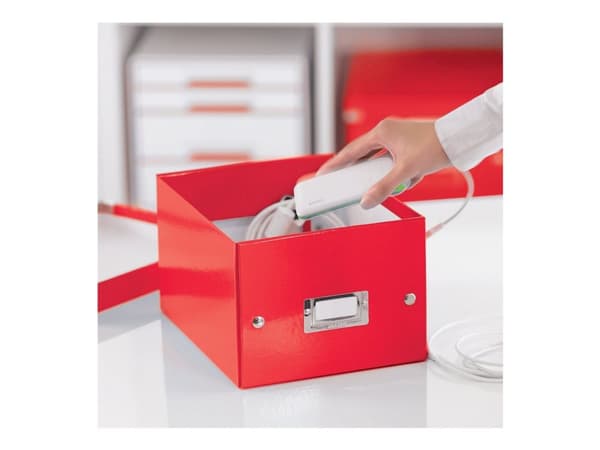 Leitz Click & Store WOW - Lagerboks - small - for A5 (148 x 210 mm) - rød