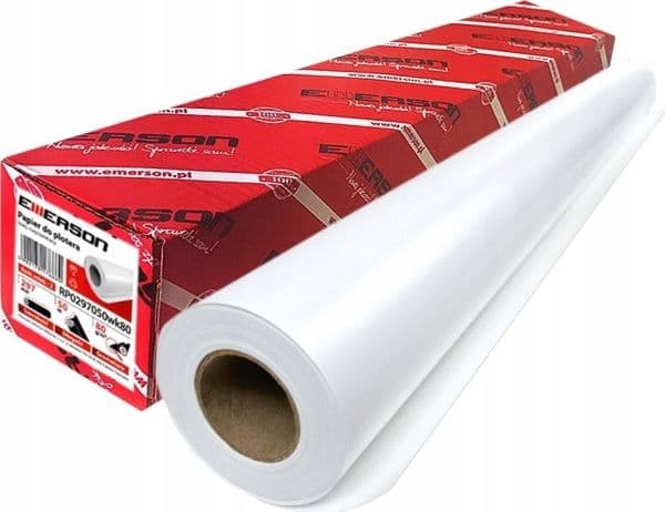 Emerson rit-/plotterpapper 420 mm x 100 m 80 g