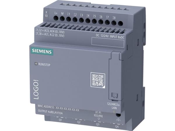Siemens 6ED1052-2MD08-0BA3 PLC-kontrollmodul 24 V/DC, 12 V/DC