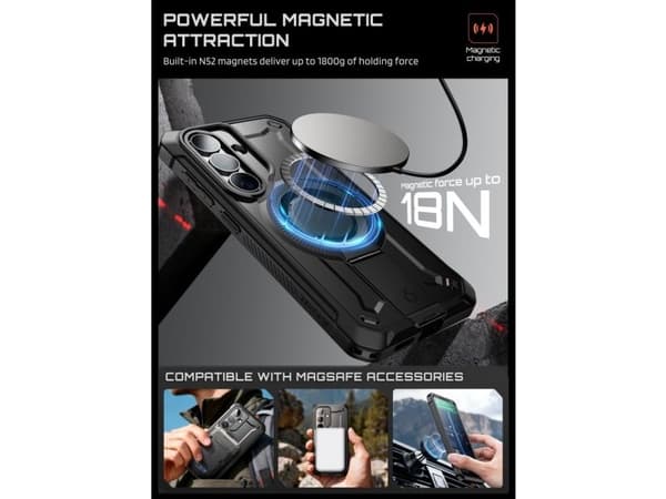 Supcase Unicorn Beetle Pro Mag Magsafe 2-set Galaxy S26 black
