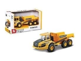 BBURAGO 18-32085, Jäteauto, Musta, Keltainen