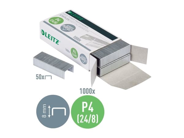 Staples Leitz 24/8 laatikko 1000 kpl