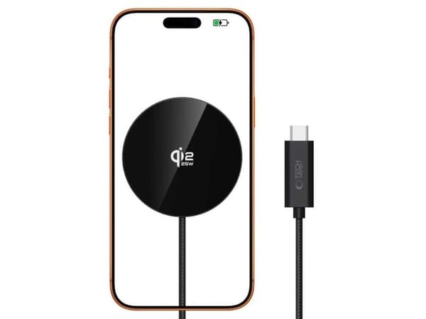 Tech-Protect A50 MagSafe 25W QI2.2 Wireless Charger - Black