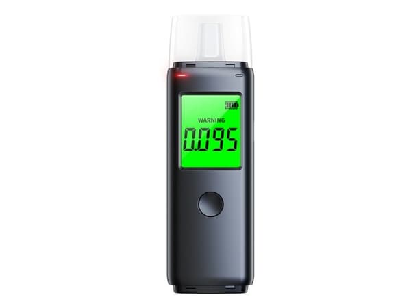 Sinox Alkoholtester til udånding. Sort
