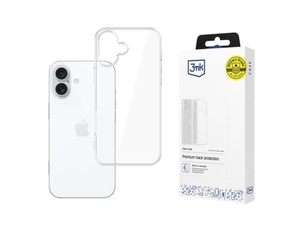 3MK Clear Case-skal till Apple iPhone 17