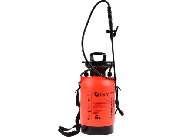 Geko trykksprøyte Orange 5L