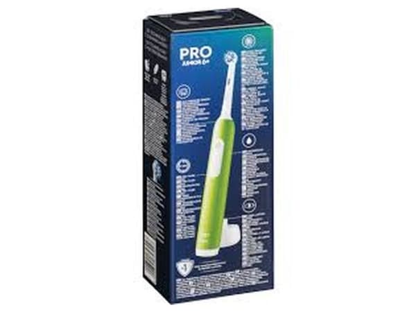 Oral-B PRO Junior 6+ Eltandborste för barn - grön