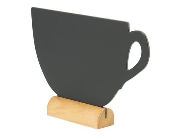 Securit® kolmen MINI CUP -pöytäesimerkin sarja, musta