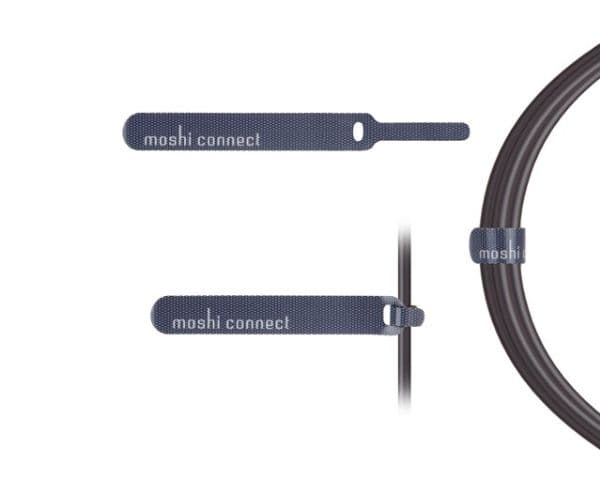 moshi - Lightning-kabel - USB hann til Lightning hann - 1 m - skjermet - svart