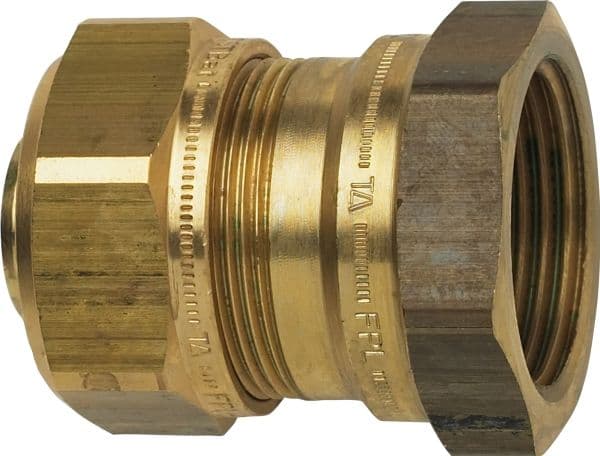 TA PEX övergångsmuff 28 mm x 1"