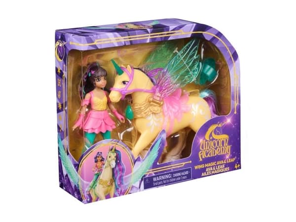 Unicorn Academy Wing Magic Ava och Leaf