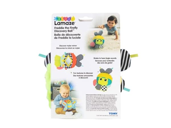 Lamaze Freddie-tulikärpänen -tutustumispallo