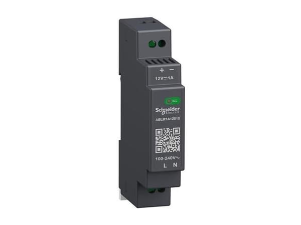 Strømforsyning Switch Mode 12V DC 1,0A modulaarinen, ABLM1A12010
