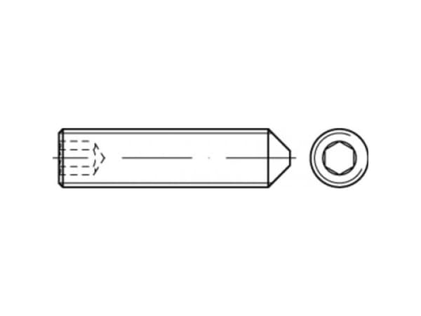 TOOLCRAFT gjengtappe M5 5 mm stål, galvanisert 200 stk