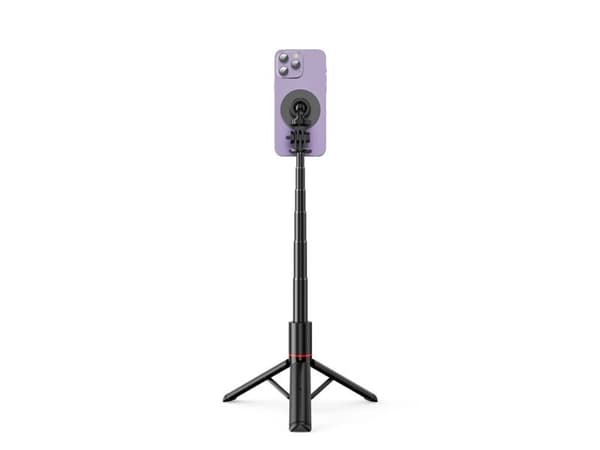 Tech-Protect TECH-PROTECT L06S MagSafe Bluetooth selfie-stick stativ, svart