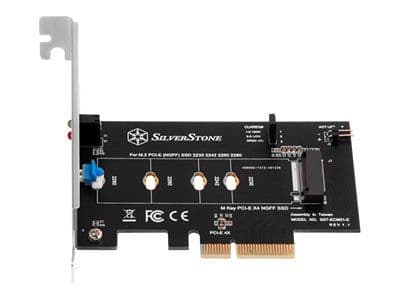 SilverStone SST-ECM21-E - Diskkontroller - M.2 - M.2 NVMe Card - PCIe x4