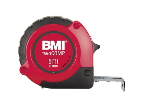Båndmål EC2 25mm 8m m/magnet 2-komp.