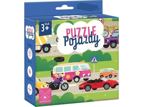 Puzzle Vehicles 3+