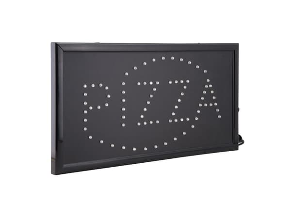 Securit® tofarvet LED-pizzaskilt