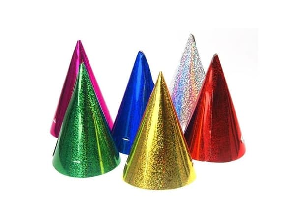 Party hattu holografinen, multi